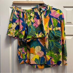 True Destinations Tropical Floral Matching Set